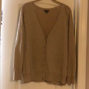 Glimmering gold lightweight jacket